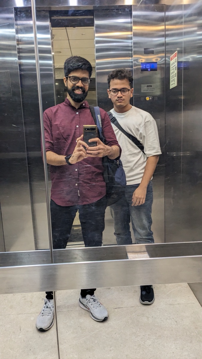 with my co-founder